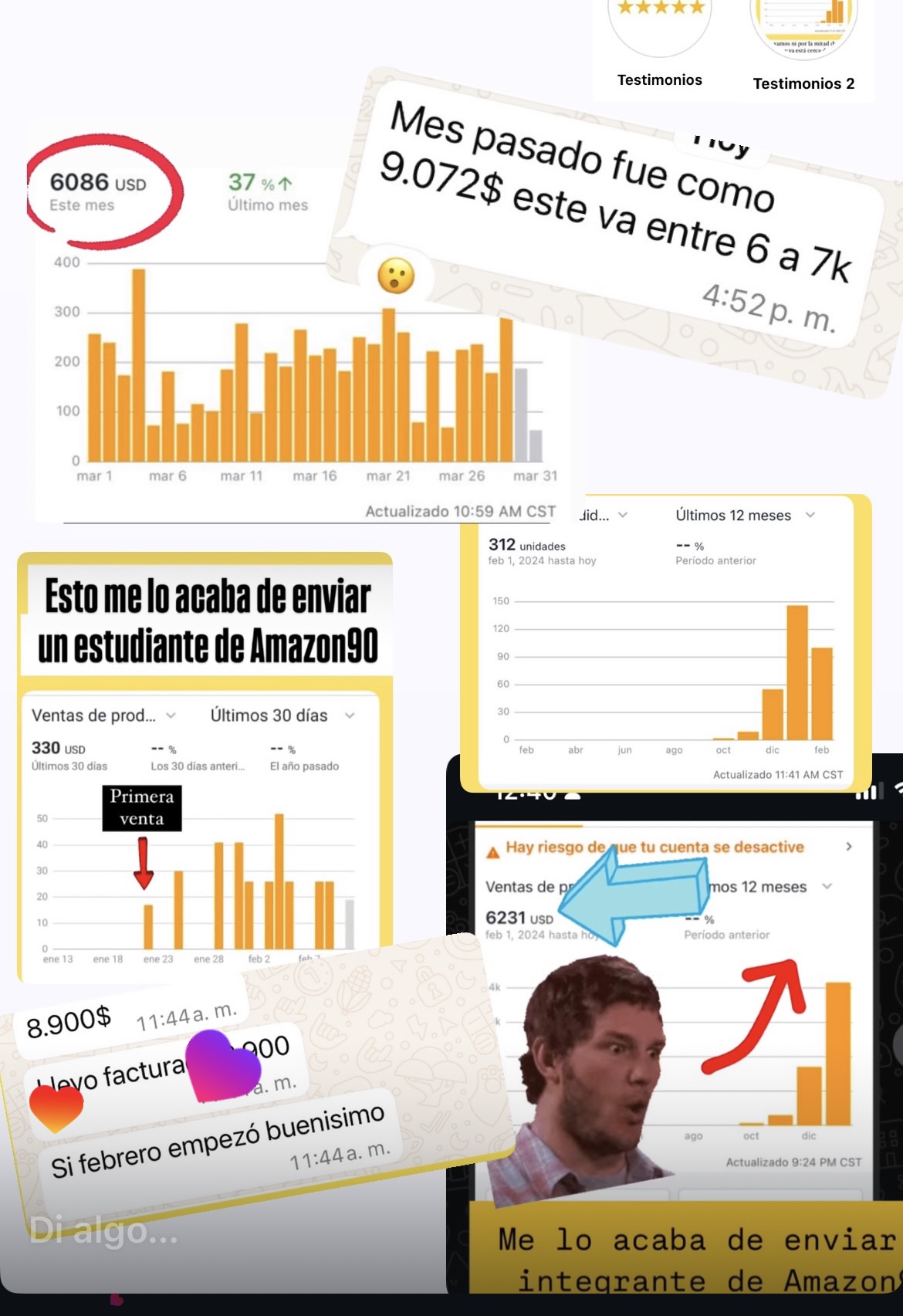 Cientos de historias de éxito en la academia Amazon90